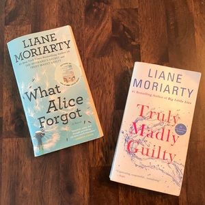 Liane Moriarty Bundle- What Alice Forgot and Truly Madly Guilty
